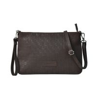 Aquador Brown Genuine Leather Sling Bag(ab-s-1468-brown)
