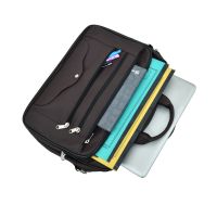 Aquador Laptop Cum Messenger Bag With Brown Faux Vegan Leather(ab-s-1447-brown)