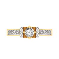Kiara Sterling Silver Supriya Ring ( Code - 2970r )