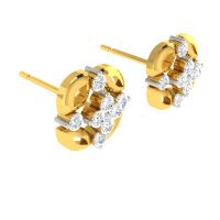 Avsar 18 (750) And Diamond Pranjal Earring (code - Ave314a)