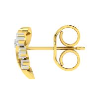 Avsar Real Gold And Diamond Sachi Earring (code - Ave342yb)