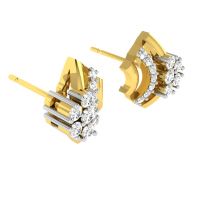 Avsar Real Gold And Diamond Pranjal Earring (code - Ave354a)