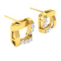 Avsar Real Gold And Diamond Swara Earring (code - Ave371a)