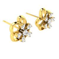 Avsar Real Gold And Diamond Mamta Earring (code - Ave377a)