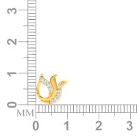 Avsar Real Gold And Diamond Arvika Earring (code - Ave380a)