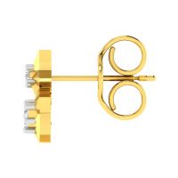 Avsar Real Gold And Diamond Kinjal Earring (code - Ave381a)