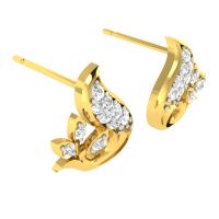 Avsar Real Gold And Diamond Sachi Earring (code - Ave382a)
