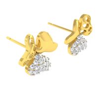 Avsar Real Gold Sadhana Earring (code - Ave387yb)