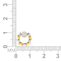 Avsar 18 (750) Yellow Gold And Diamond Jyoti Earring (code - Ave456a)