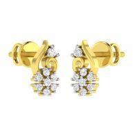 Avsar 14k (585) Gold Earring Ave479yb