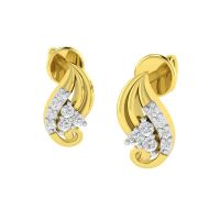 Avsar 14k (585) Gold Earring Ave491yb