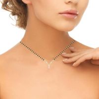 Avsar Real Gold and Diamond Ranchi Mangalsuta