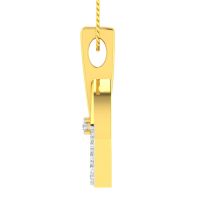 Avsar Real Gold And Diamond 18k Pendant Avp503a
