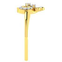 Avsar Real Gold Diamond 18k Ring (code - Avr353a)