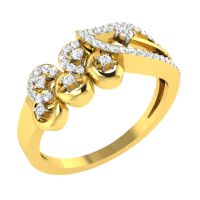Avsar Real Gold Diamond 18k Ring (code - Avr357a)