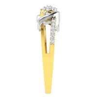 Avsar Real Gold Diamond 18k Ring (code - Avr365a)