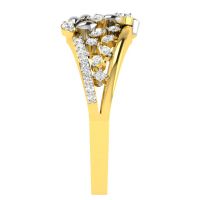 Avsar Real Gold Diamond 18k Ring (code - Avr366a)