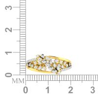 Avsar Real Gold Diamond 18k Ring (code - Avr366a)