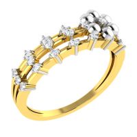 Avsar Real Gold Diamond 18k Ring (code - Avr370a)
