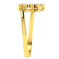 Avsar Real Gold Diamond 18k Ring (code - Avr372a)
