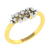 Avsar Real Gold Diamond 18k Ring (code - Avr373a)