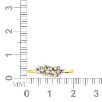 Avsar Real Gold Diamond 18k Ring (code - Avr373a)