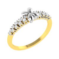 Avsar Real Gold Diamond 18k Ring (code - Avr381a)