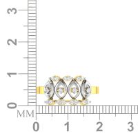 Avsar 18k (750) Diamond Ring (code - Avr413a)