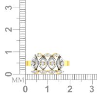 Avsar Real Gold 14k Ring (code - Avr413yb)