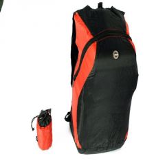 VIAGGI Red & Black Travel Folding Back Pack - ( Code - EF-2013909 )