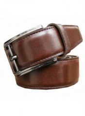 Rich Look Brown Classic Leather Belt