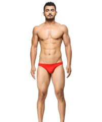 BASIICS - Semi-Seamless Feather Weight Brief Red - ( Code - BCSSS01RD0 )