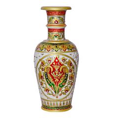 Marble Flower Vase 12 - Handicrafts