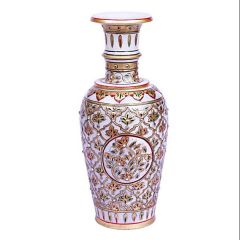 Marble Flower Vase 14 - Handicrafts
