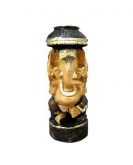 Wooden Ganesha 2 - Handicrafts
