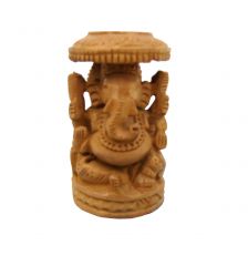 Wooden Ganesha Statue - Handicrafts