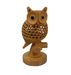 Wooden Owl 2761 - Handicrafts