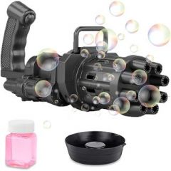 8-Hole Electric Bubbles Toy Gun for Boys and Girls