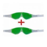 Omrd 2pcs Cool Eye Mask With Aloe Vera Based Cooling Gel