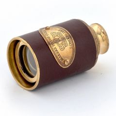 Vivan Creation Antique Real Usable Telescope in Brass and Leather