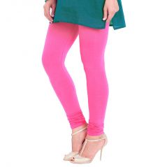 Vivan Creation Women Stylish Fancy Pink Color Comfortable Cotton Churidaar Leggings  (Product Code - DLI5LCH204)