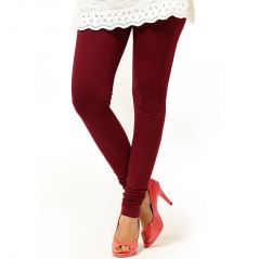 Vivan Creation Women Stylish Sexy Brown Color Comfortable Cotton Churidaar Leggings  (Product Code - DLI5LCH218)