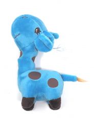 Kuhu Creations Supreme Multicolor Cute Soft Toys. (Giraffe (18cm) Blue)