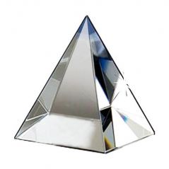 Sobhagya Crystal Glass Pyramid Healing Crystal Feng
