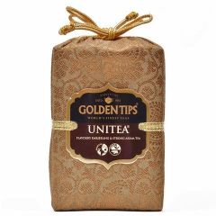 Golden Tips Unitea Darjeeling & Assam Blend Tea - Brocade Bag, 250g - Tea