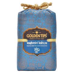 Golden Tips Kashmiri Kahwa Green Tea - Brocade Bag, 100g - Tea