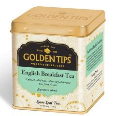 Golden Tips English Breakfast Black Tea - Tin Can, 100g - Tea