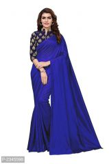 Blue Saree With Blouse
