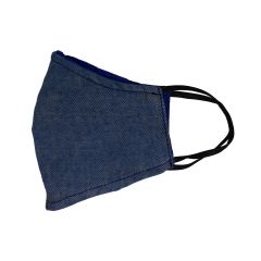 JL Collections Comfortable and Skin Friendly Cloth Fashionable Blue Face Masks for Men & Women - ( Code - JL_MK_26 )