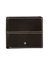 JL Collections Mens Black Genuine Leather Wallet (9 Card Slots)